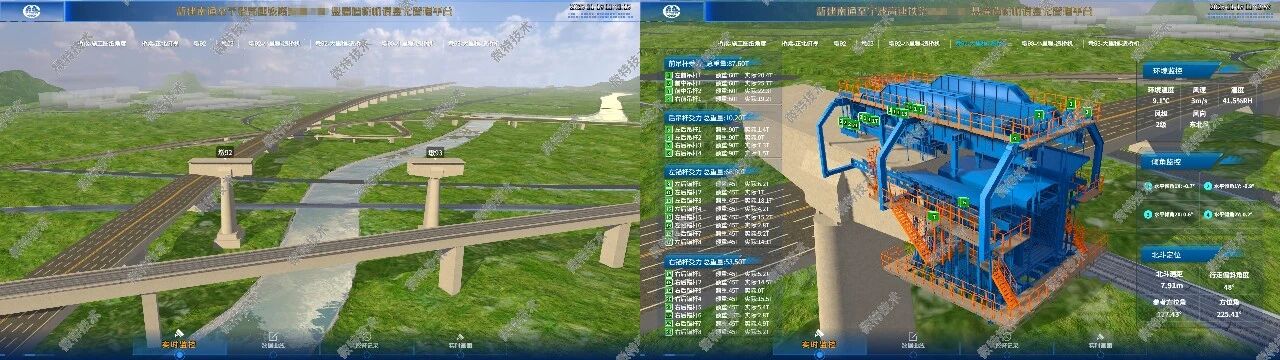 نظام مراقبة معلومات آلات بناء الجسور التابع لجامعة غرب تونغسو يمكّن من بناء خط السكة الحديد فائق السرعة تونغسو-جياشينغ-نينغبو.