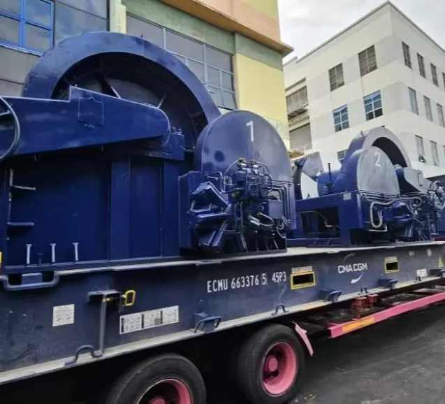 تم تسليم نظام قياس وزن مرساة السفن التابع لشركة WTAU بنجاح إلى شركة كبيرة لتصنيع معدات سطح السفن في جنوب شرق آسيا.