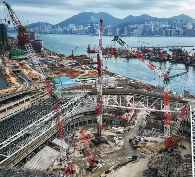 التركيز على تحسينات السلامة: شركة إنشاءات كبيرة في المغرب تختار حل المراقبة الإلكترونية لحبال الأسلاك من شركة WTAU.